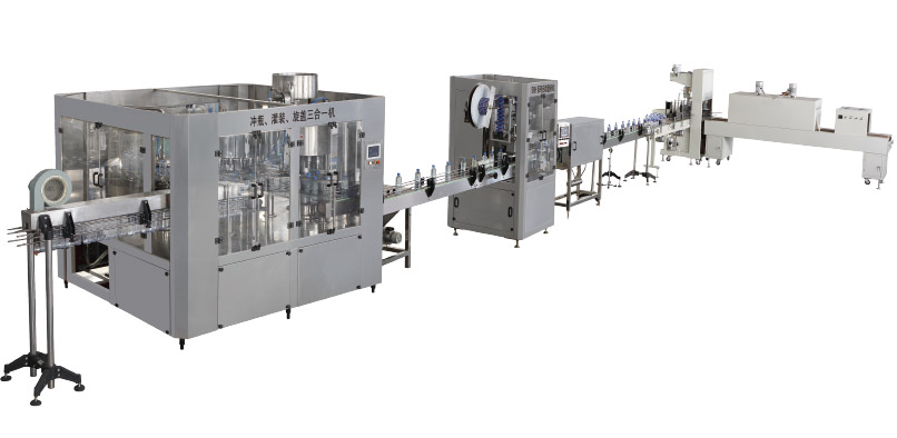 全自动饮用水灌装生产线